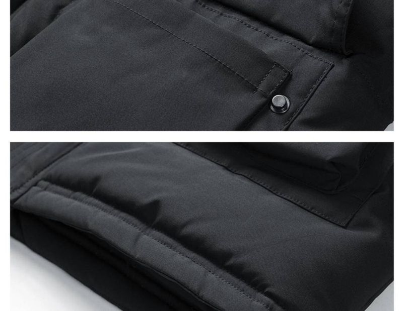 Herrenbekleidung 2025: Neuer, bedruckter Wintermantel mit Kapuze im Retro-Stil – warm, locker geschnitten, dick._voghion.com