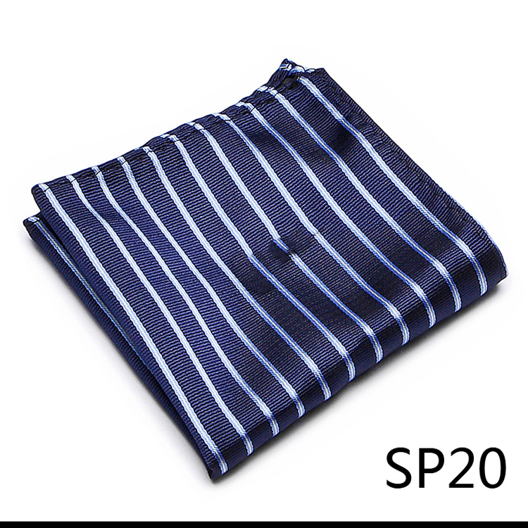 Heren Brits patroon effen kleur polyester zijden vierkante sjaal bruiloft pak zakdoek overhemd klaar op voorraad_voghion.com