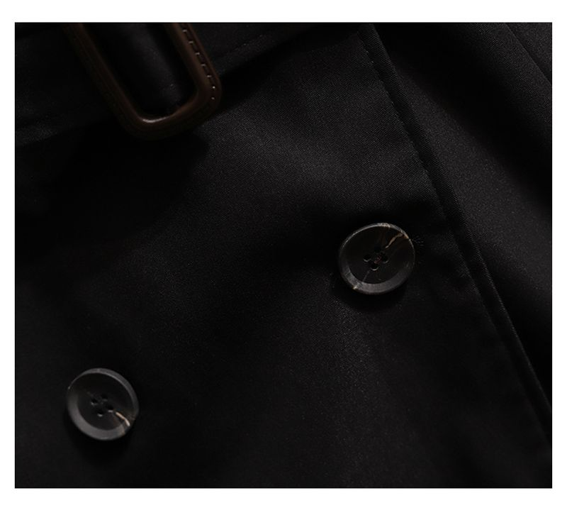 Coupe-vent court de style britannique pour femmes de petite taille au printemps et en automne, nouveau design haut de gamme à la mode pour femmes_voghion.com