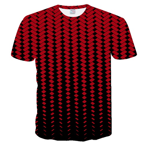 Nuova maglietta da uomo di alta qualità estiva 3D a maniche corte top casual traspirante T-shirt_voghion.com