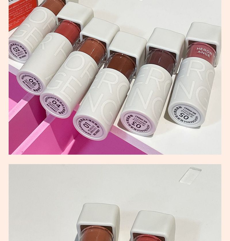Nuovo lucidalabbra a specchio traslucido chiaro Water Gloss Pure Desire Glass Lips appare bianco e duraturo, non si attacca facilmente alla tazza lucidalabbra_voghion.com