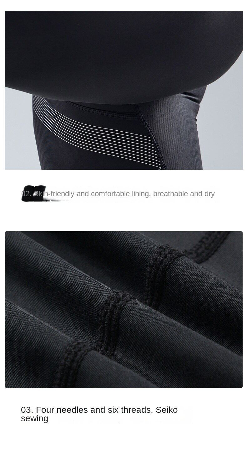 Maillot de bain pour homme Short Maillot de bain professionnel Angle plat Séchage rapide Tissu de natation_voghion.com