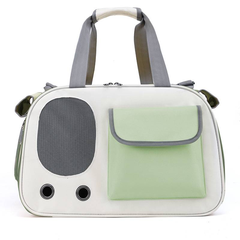 Designer fashion new cat pet bag out portable handbag Breathable pet four seasons universal roller curtain bag_voghion.com