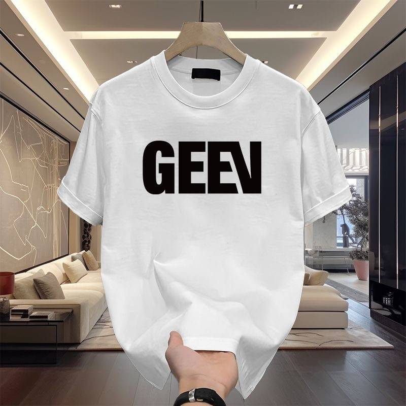 Camiseta de manga corta 100 % algodón para hombre y mujer, suelta, de verano 2025_voghion.com