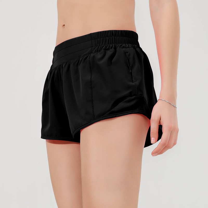 Vêtements pour femmes à séchage rapide Spot Cycling Running Series Shorts de fitness deux pièces_voghion.com