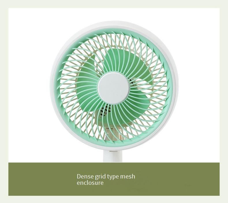 Small Desk Fan With Strong Airflow - Quiet Oscillating Table Fan For Home & Office Personal Air Circulator_voghion.com