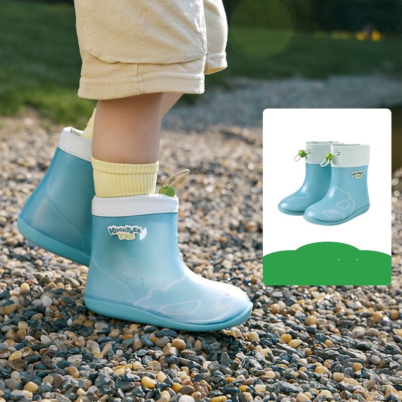 Kids' Waterproof Rain Boots – Non-Slip PVC Rain Shoes For Boys & Girls_voghion.com