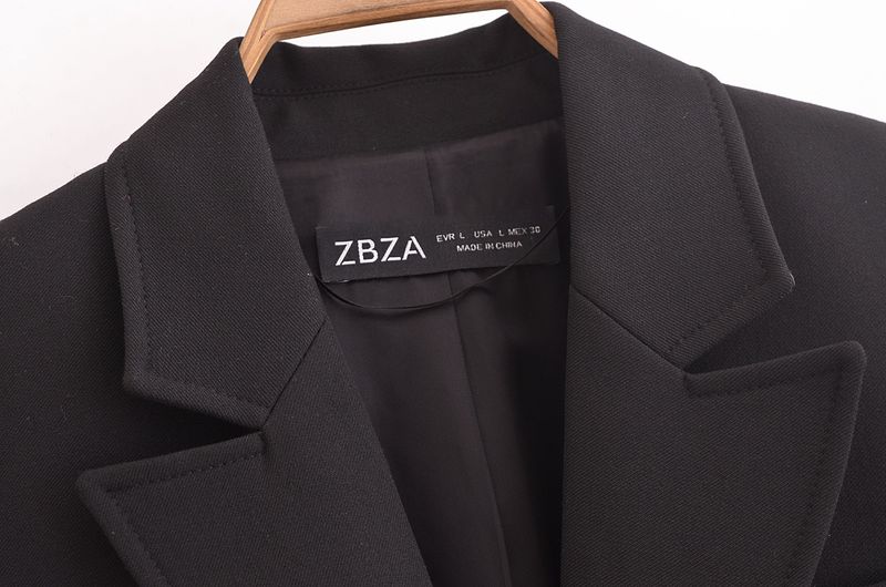 GraceChic 2024 Autumn New Women's Fashion European American Style Shoulder Padded Slim Fit Blazer And Skirt 8805707 8898707_voghion.com