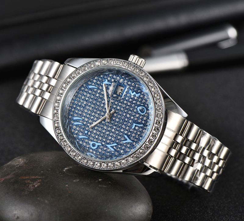 2023 New Laojia Brick Shell Five Bead Log Series Classic Herre originalt rustfrit stål temperamentur_voghion.com