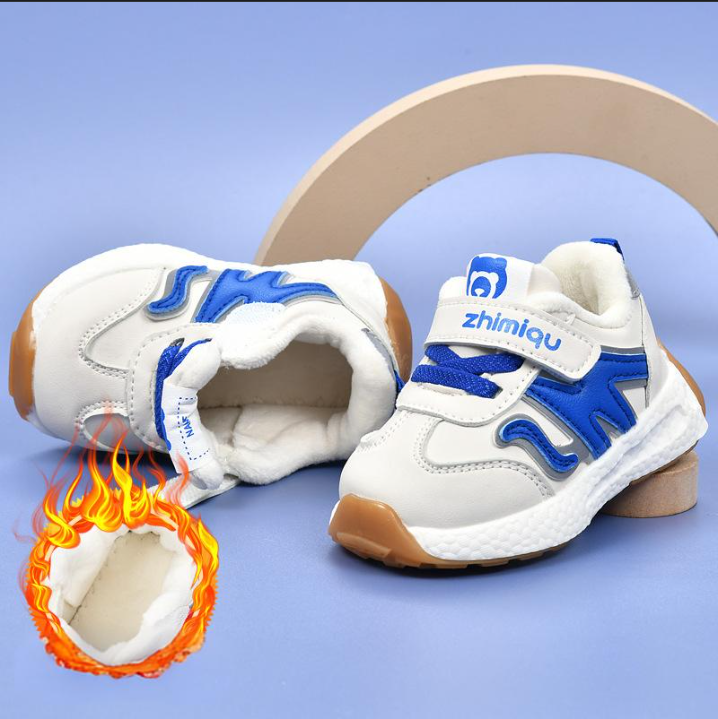 Baby Shoes toddler shoes for boys and girls autumn and winter infant shoes baby soft sole children's shoes plus velvet thick shoes non slip_voghion.com