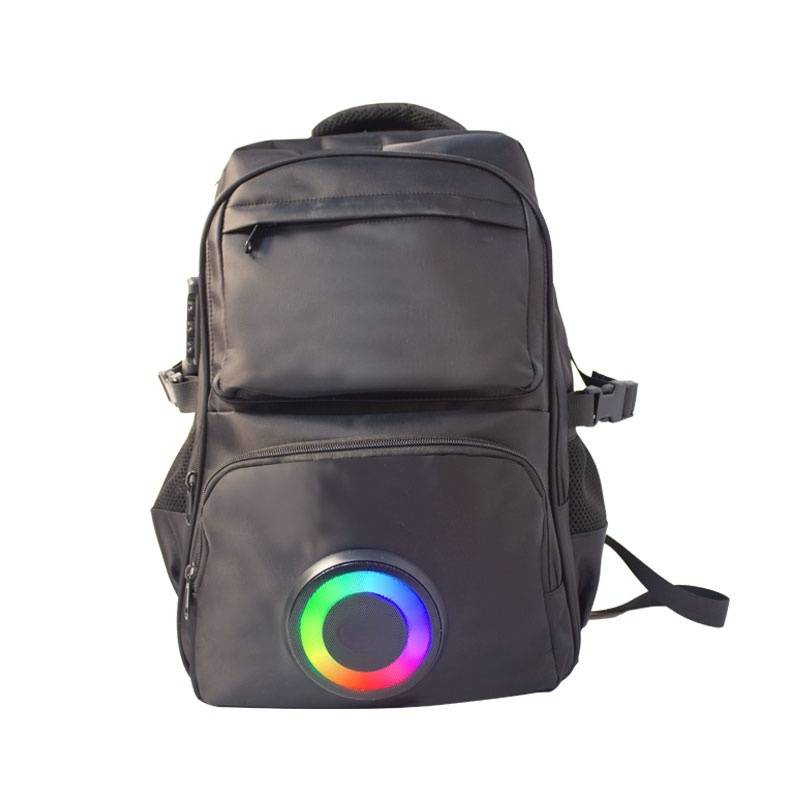 Muti-function Backpack Bluetooth Speaker Waterproof Battery LED Lights Radio Audio Amplifier Flashlight Charger Work Leisure Best Gift 485*260*350_voghion.com