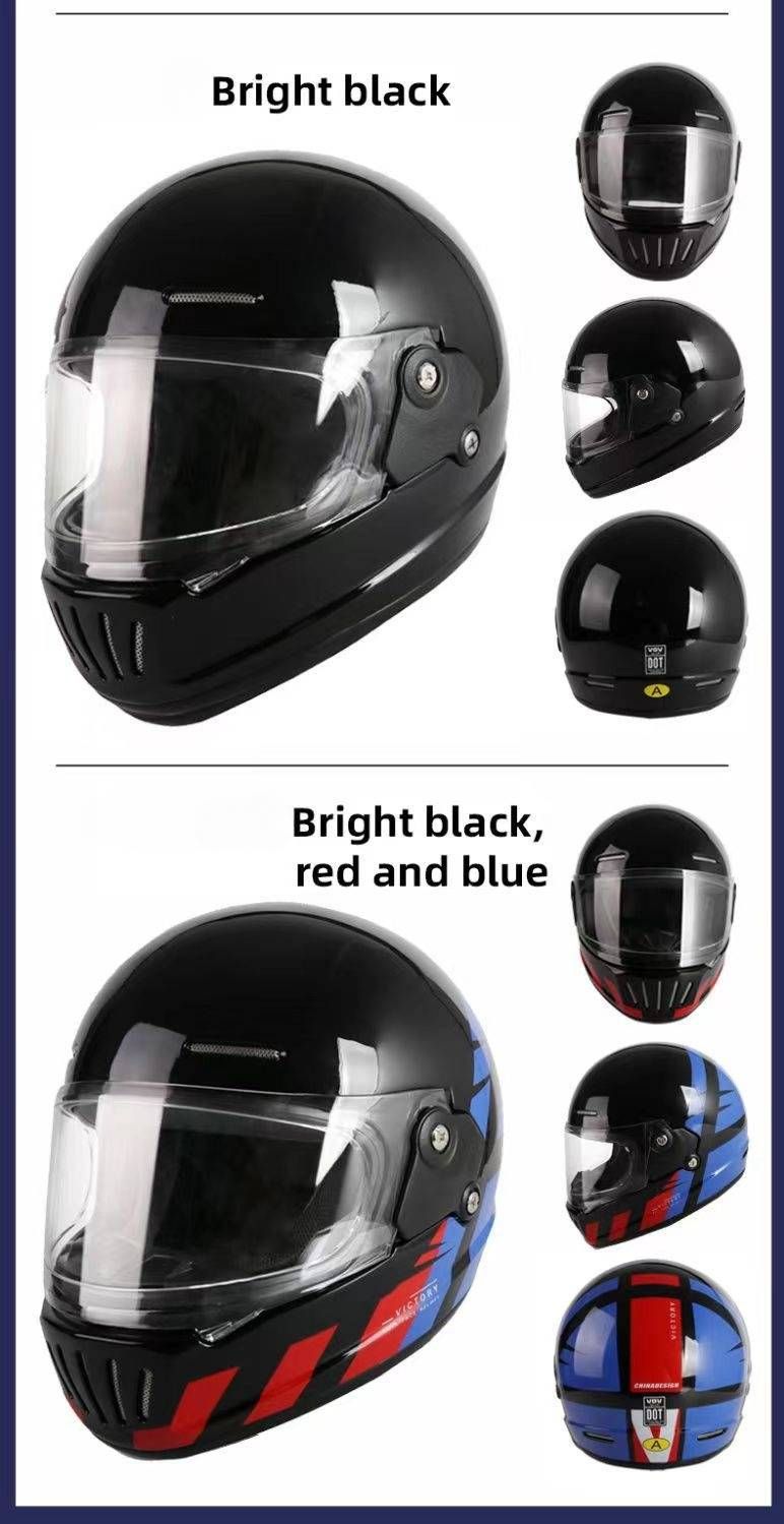 3C-gecertificeerde retro integraal motorhelm met Bluetooth - klassiek "varkenssnuit"-ontwerp voor cruiser- en scooterrijders_voghion.com
