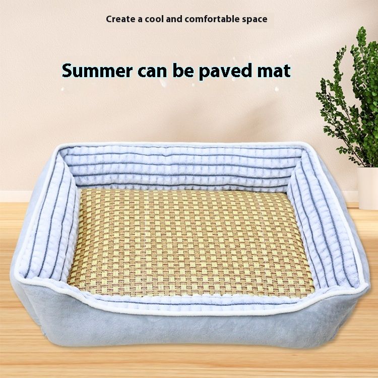 Cat's Pet's Four Seasons Universal-Teddy, kleines und großes Hundenest, Winterwärme, 3D-Nestmatte für Hunde_voghion.com