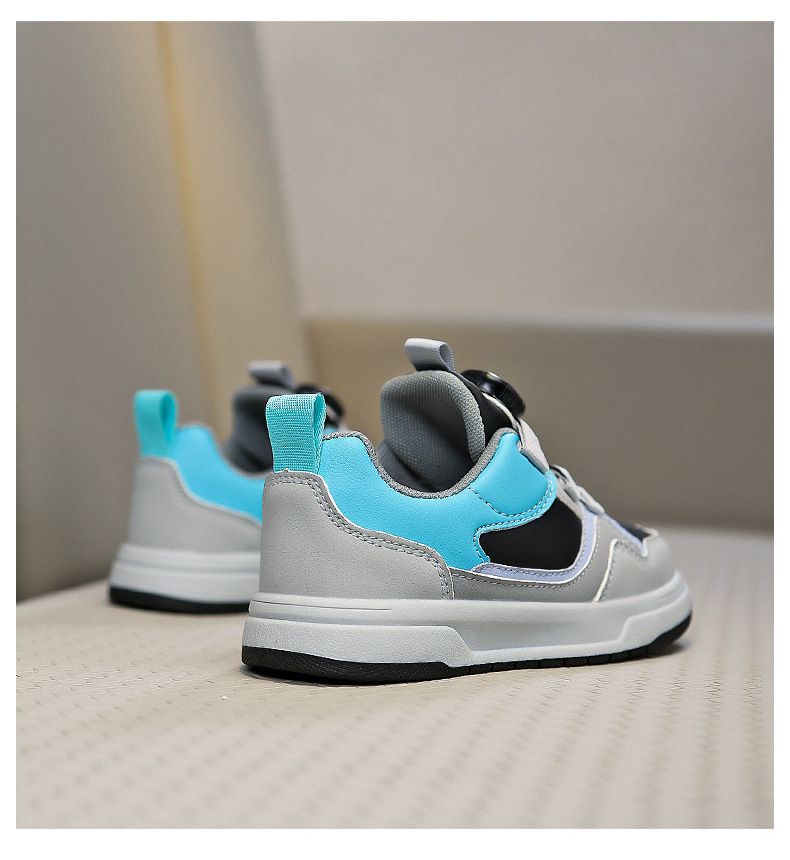 New Spring and Autumn 2025 Fashionable Breathable and Warm Boys' and Girls' Sports Shoes, Mid to Large Size, Trendy and Versatile Soft Sole Running_voghion.com