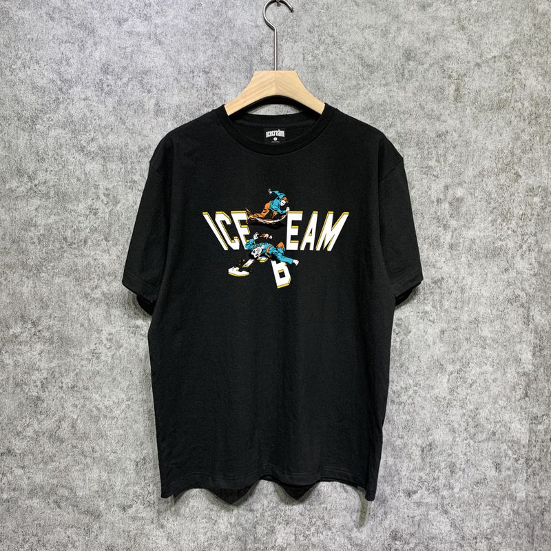 Long term availability of BBC Flying Dog Ice Cream Fighting Printed Short sleeved T-shirts_voghion.com