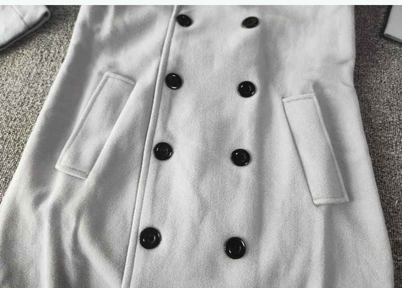 Oversized mannen Mannelijke Kleding Geul Taille Jassen Wol Business Lange Jassen Mannen Casual Overjassen Bovenkleding Man T221102_voghion.com