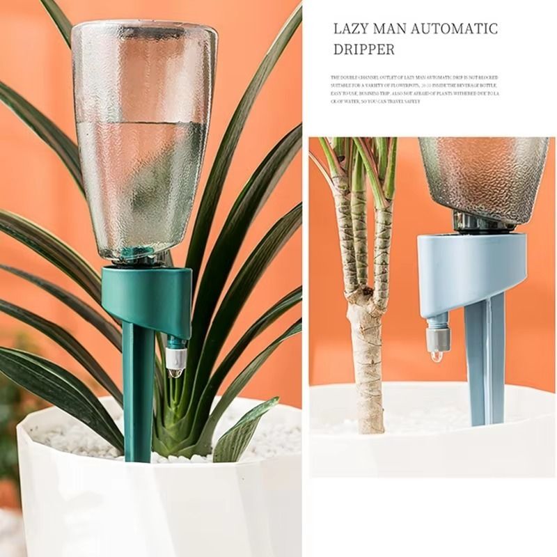 Adjustable Plant Self Watering Spikes Automatic Drip Irrigation System For Indoor Outdoor Gardening Fits Bottles Garden Tool_voghion.com