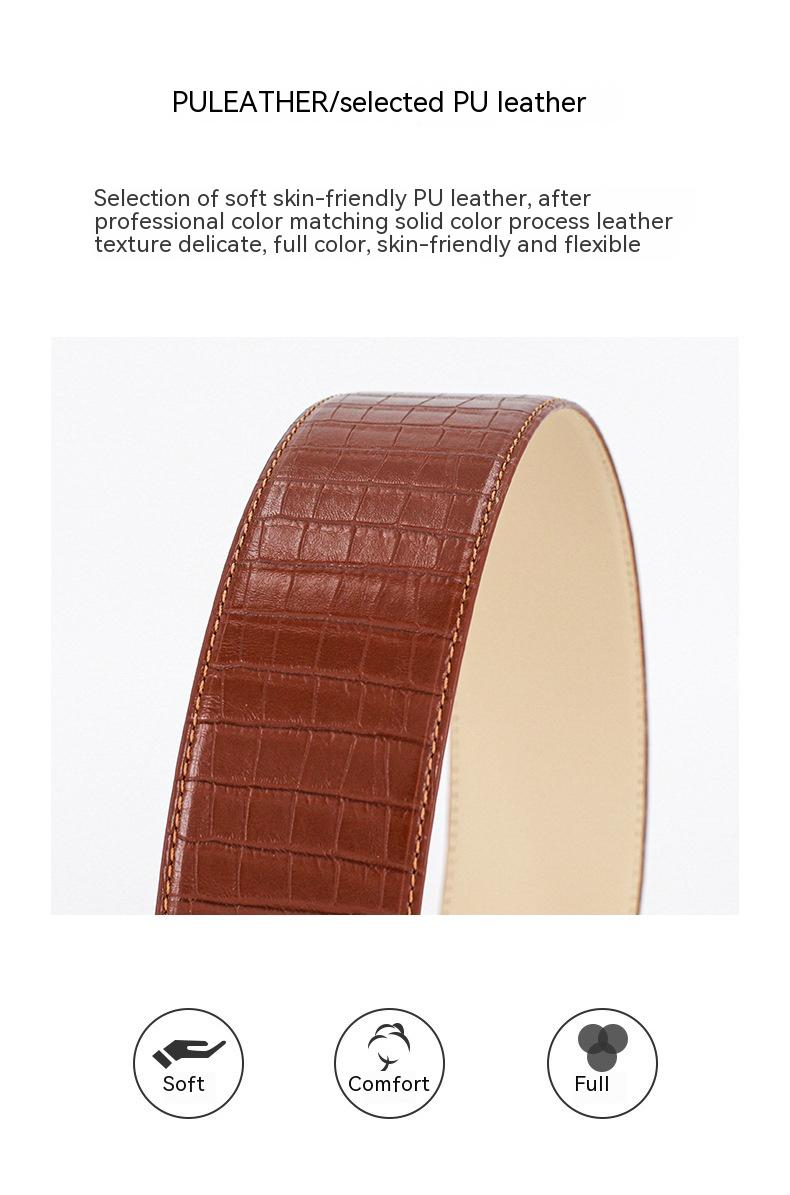 Nuovo cinturino elastico da donna elastico versatile e caldo con vita sottile e ampia selezione di cinture casual decorative Nd_voghion.com