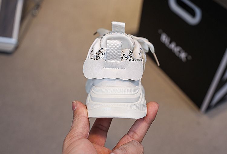 Mother & Kids Sneakers Baby Girl Princess Soft Sole Fashion Shoes Sequin Butterfly Shoes_voghion.com