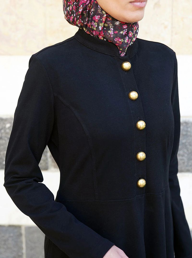 Women's Clothing Women's Cardigan Small Stand Collar Large Swing Dress Origin Source_voghion.com
