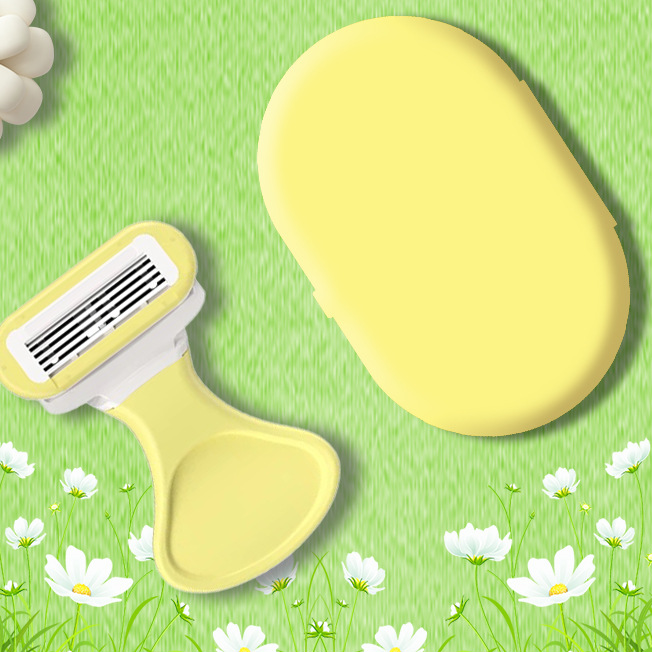 Rasoio per peli delle ascelle Rasoio per donne Rasoio per peli delle ascelle per tutto il corpo Rasoio con sapone Lubrificazione Peli delle gambe Fratello_voghion.com