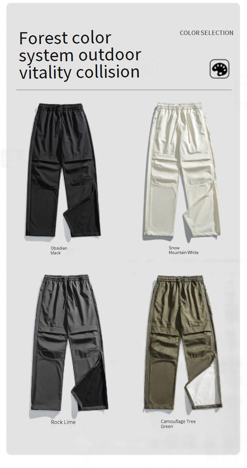 Pantalon de parachutiste trois-épreuves pour homme, imperméable, coupe-vent, pantalon d'assaut d'extérieur, pantalon décontracté en velours_voghion.com