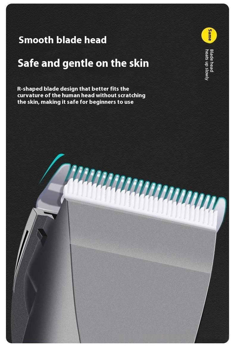 Professional Hair Clipper & Trimmer - Cordless Electric Shaver For Home Haircuts, Self Haircutting With Rechargeable Battery_voghion.com