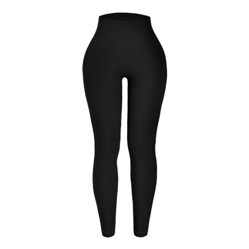 High-Waisted Seamless Yoga Pants For Women - Stretchy Workout Leggings With Moisture-Wicking Fabric, Comfortable Gym Tights For Running_voghion.com