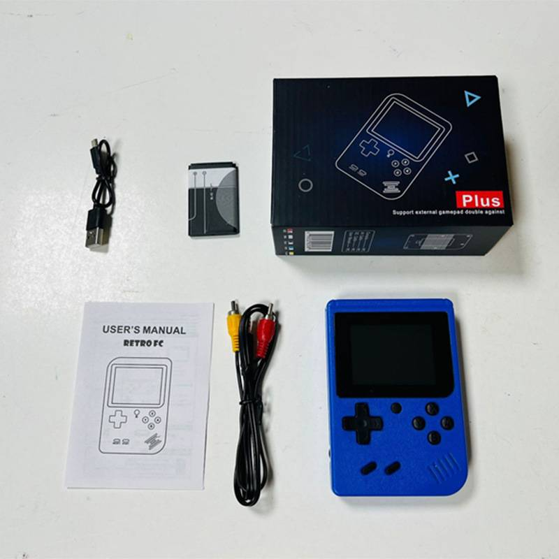 Retro-Mini-Handheld-Spielekonsole 400 in 1 mit 2,4-Zoll-Bildschirm, klassische TV-Spiele für Kinder und Erwachsene, tragbares Gaming-Geschenk für Familie und Freunde_voghion.com