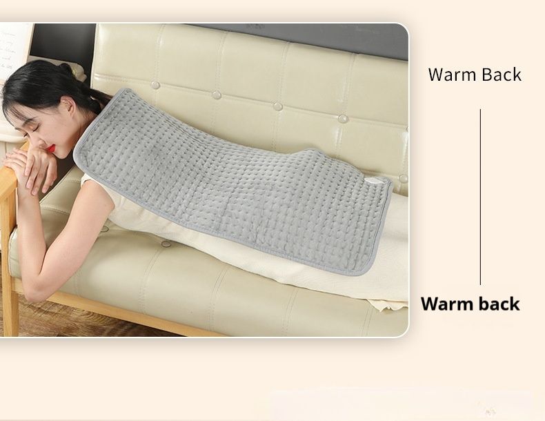 Slimme elektrische verwarmingsmat – 6-temperatuur- en 4-timerverstelbare, ultrazachte kristallen fleece deken (30x40cm/30x60cm/40x76cm/43x84cm/50x100cm)_voghion.com