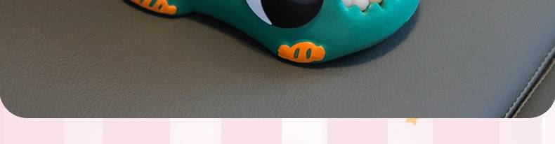 Kids Summer Sandals - Soft Sole Non-Slip Bath Slippers For Boys & Girls, Indoor/Outdoor Lightweight Beach Slides With Cute Dinosaur Design_voghion.com