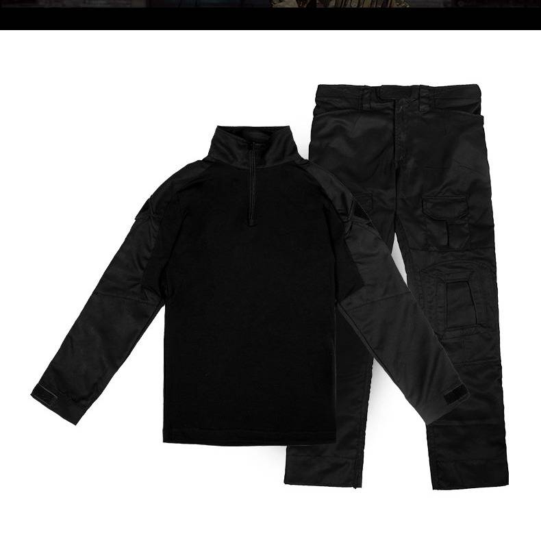 CZ Frogman Tactical Suit – Men's Military Training & Outdoor Camouflage Uniform Set (Jacket & Pants) – CP & Black Python Patterns_voghion.com