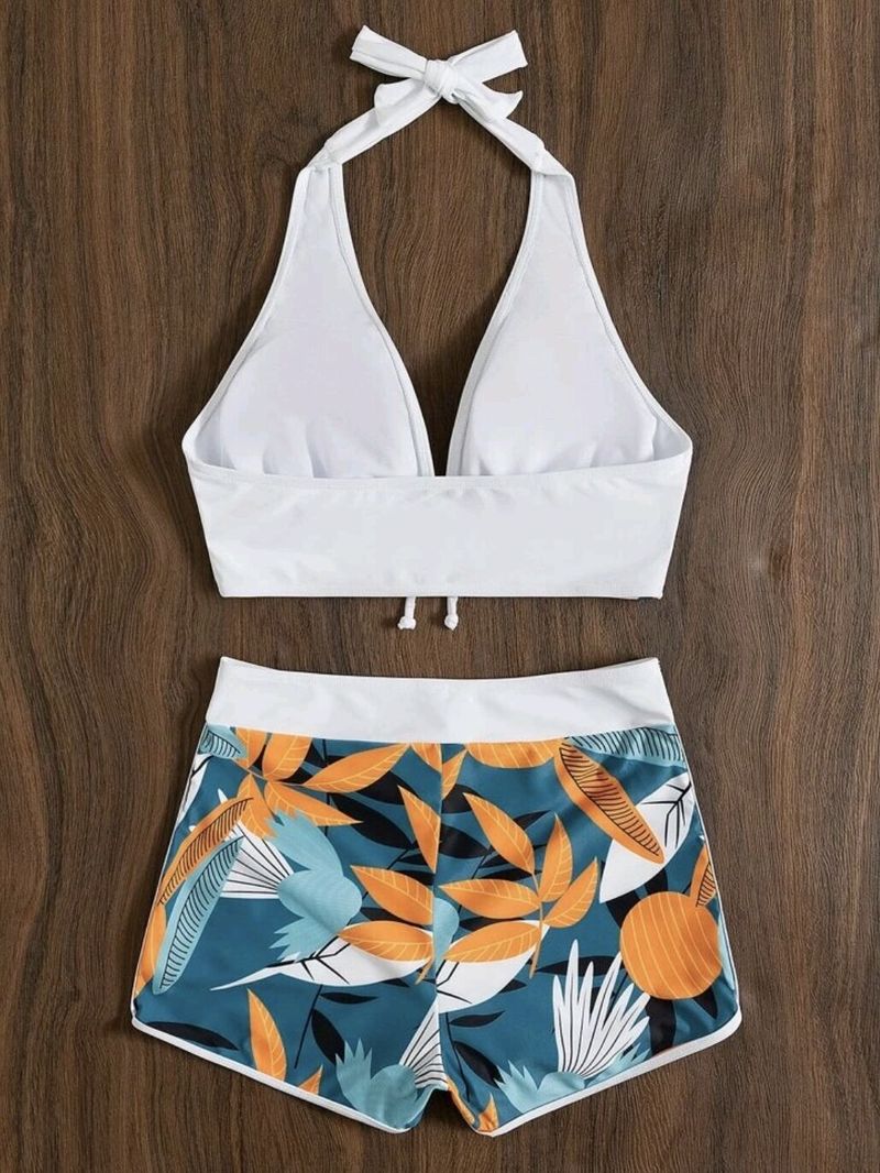 Kadın Giyim Seksi Yüksek Bel Bölünmüş Bikini Kadın Mayo_voghion.com