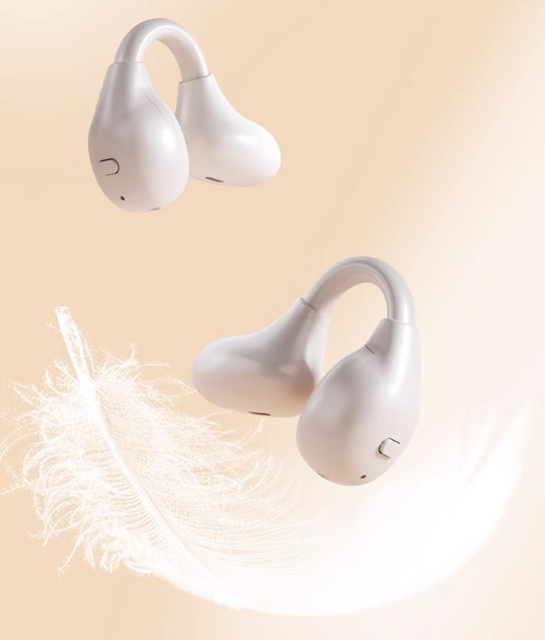 Ακουστικά Bluetooth με κλιπ αυτιών Ασύρματα ακουστικά Bluetooth μεγάλης διάρκειας ζωής μπαταρίας Αγωγιμότητα αέρα χωρίς αυτιά Αθλητικά ακουστικά Bluetooth υψηλής ποιότητας_voghion.com