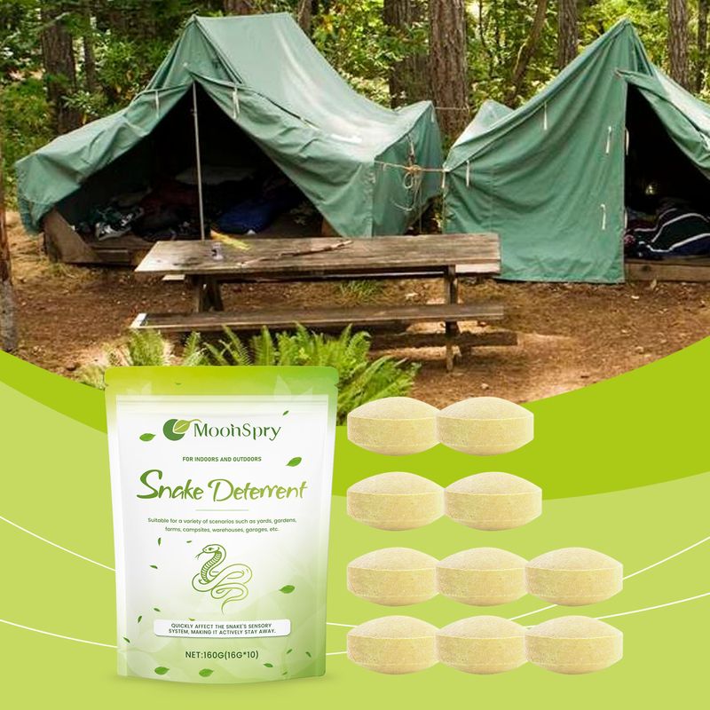 MOONSPRY Home Outdoor Portable Odor Avoid Snake Disturbance Repellent_voghion.com