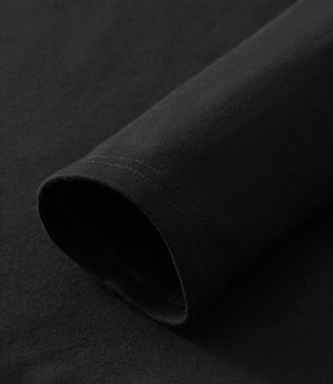Maglietta a mezza manica da uomo a collo alto autunno e inverno nella tendenza del colletto spesso con base a T-shirt_voghion.com