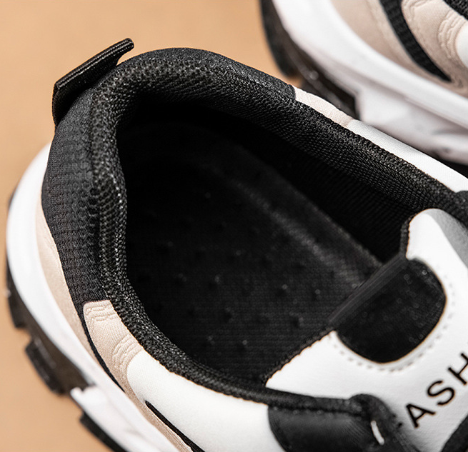 Spring and Autumn Breathable Cloth Surface Casual Shoes Thick soled Tall Dad Shoes Men's Trendy Versatile Sports Shoes_voghion.com