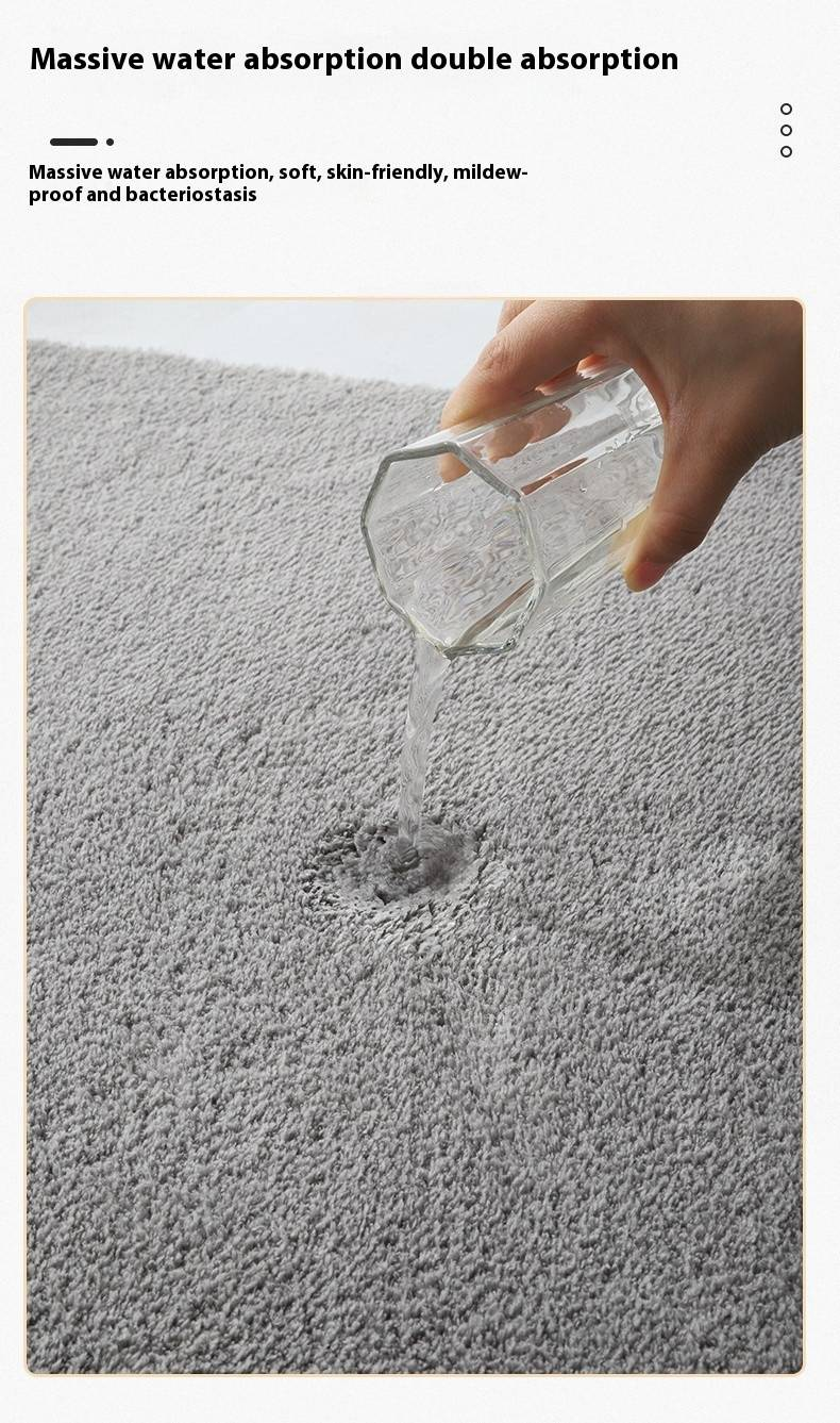 Superabsorberende badmat - Dikke antislip vloermat voor badkamer en entree, machinewasbaar_voghion.com