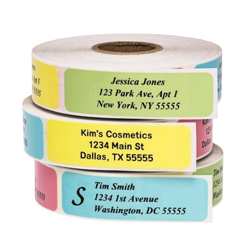 Premium Waterproof & Oil-Resistant Address Labels - Self-Adhesive Customizable Stickers For Mail, Jewelry & Cable Tags_voghion.com