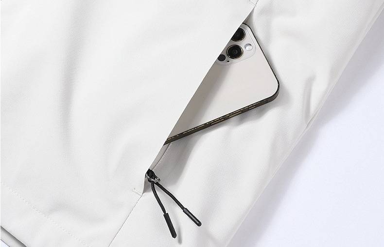 Giacca antivento impermeabile 3 in 1 da uomo – Cappotto leggero e antivento per esterni (nero/kaki/bianco, XS-3XL)_voghion.com
