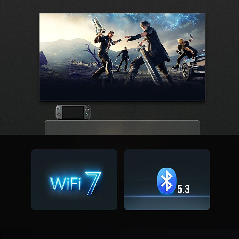 Console de jeux portable AYN Odin 2 Pro, 12 Go, 256 Go, Android 13, écran tactile IPS 6 pouces, 8 gen 2, batterie 8 000 mAh, Wi-Fi 7, Bluetooth_voghion.com