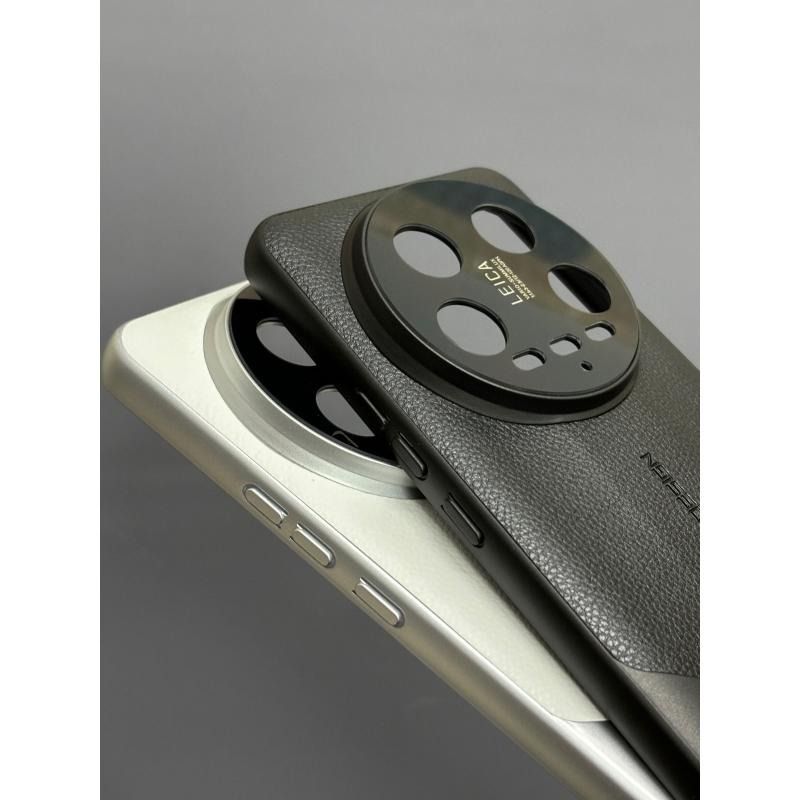 Luxury Leather Phone Case For Xiaomi 15 Ultra Matte Splicing Plating Hard Bumper Cover For Xiaomi 15 Pro 14 Ultra 15Ultra Shell_voghion.com