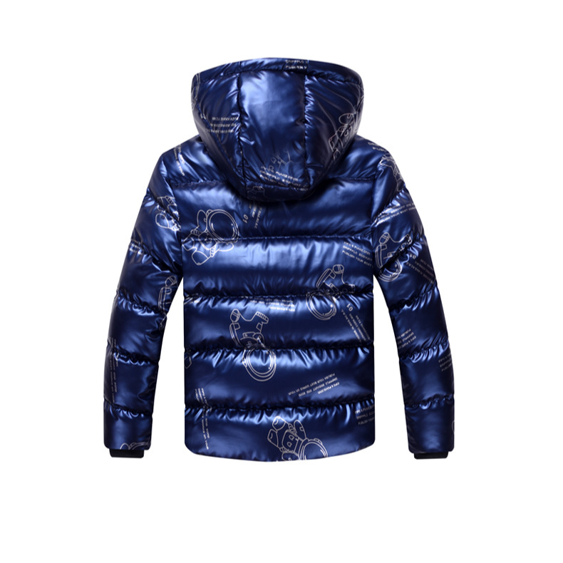 barneklær Cuhk barnedun polstret polstret jakke for barn fritidsjakke med hette polstret_voghion.com