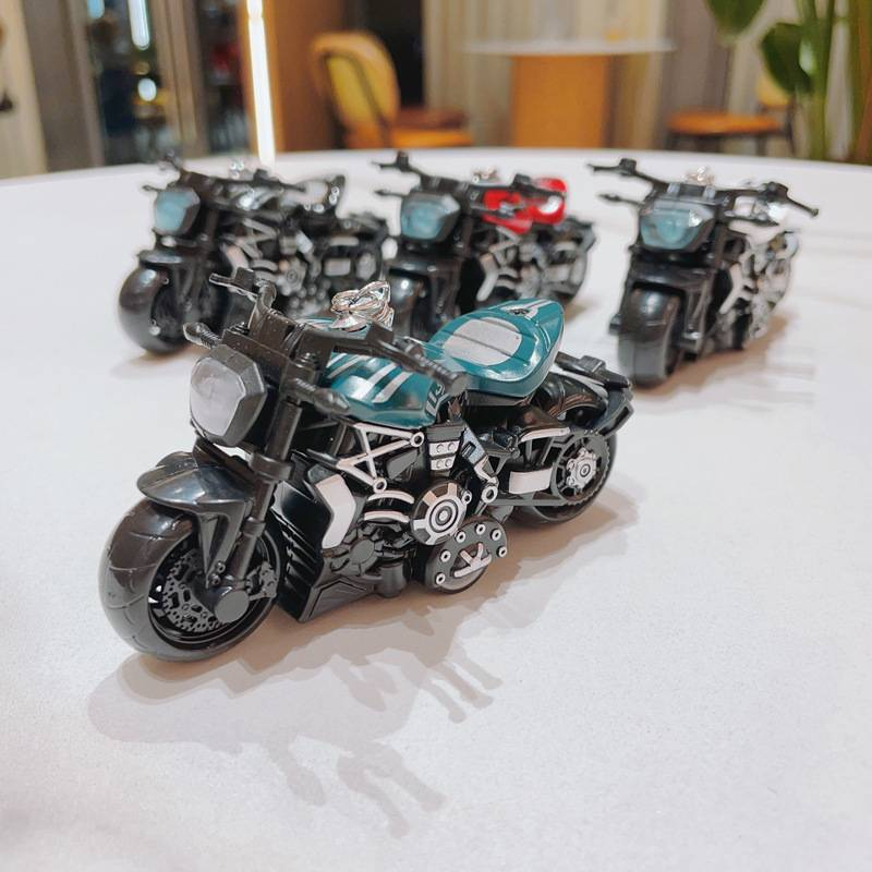 Creativo Nuovo Vantaggio Portachiavi Moto Squisito Portachiavi Auto Borsa Ciondolo Macchina Artiglio Piccolo Regalo Auto da Corsa dei Cartoni Animati_voghion.com