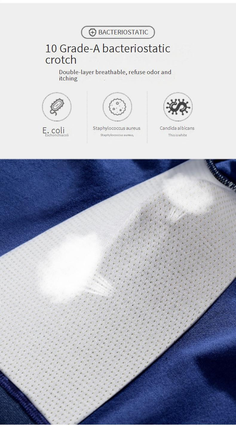 Sous-vêtements pour hommes en coton à fibres longues, sous-vêtements classiques pour hommes, caleçons boxeurs respirants antibactériens taille moyenne en pur coton_voghion.com