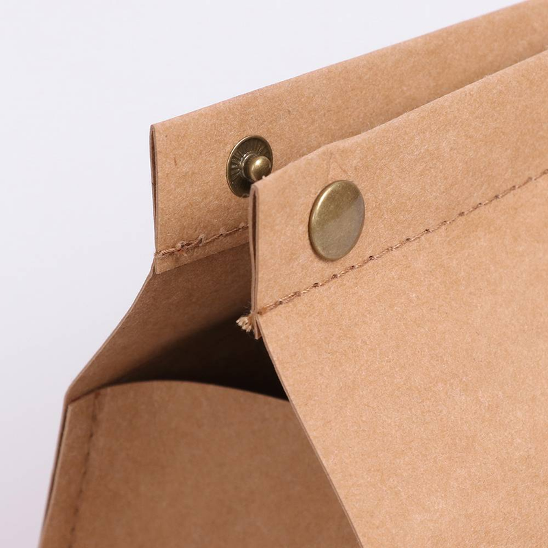 1 cassetto in carta kraft spessa nera/marrone, scatola porta fazzoletti impermeabile, per soggiorno, camera da letto, tavolino, scrivania_voghion.com