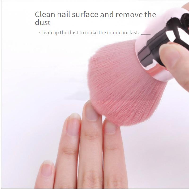 Pinceles y herramientas de maquillaje LOTUS Glitter Girl Heart Brocha grande con forma de hongo para polvos sueltos Brocha para rubor Brocha para base Brocha de maquillaje_voghion.com