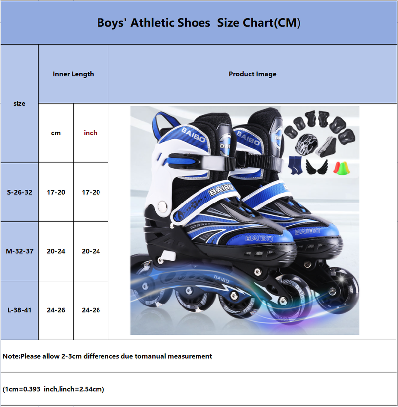 Kid's Clothing Roller Skates Full Set No Flash Children's Roller Skates Youth Roller Skates College Students Skates Adult Adjustable Shoes_voghion.com
