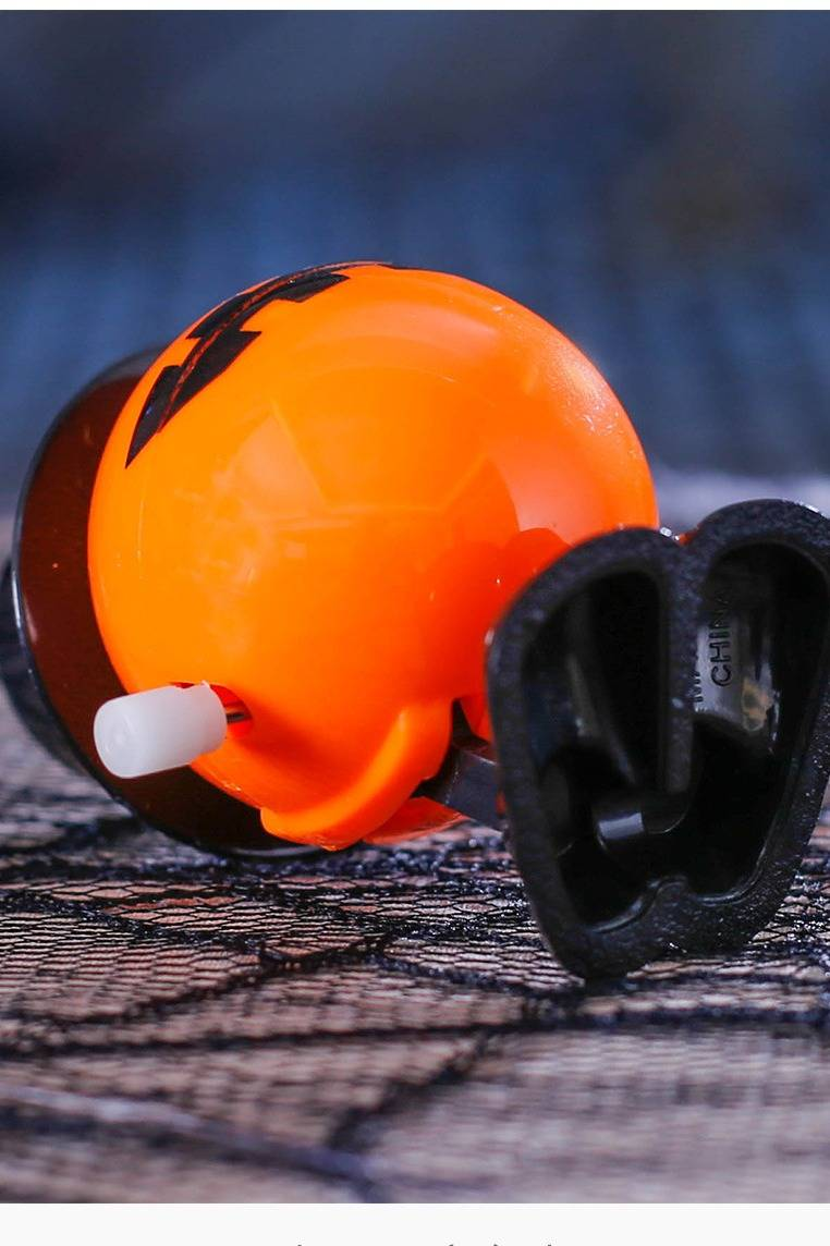 Spooky Halloween Keychain Prank Toys - Jumping Eyeballs, Glow-in-the-Dark Skeletons, Biting Pumpkins, Creepy Finger Sleeves_voghion.com