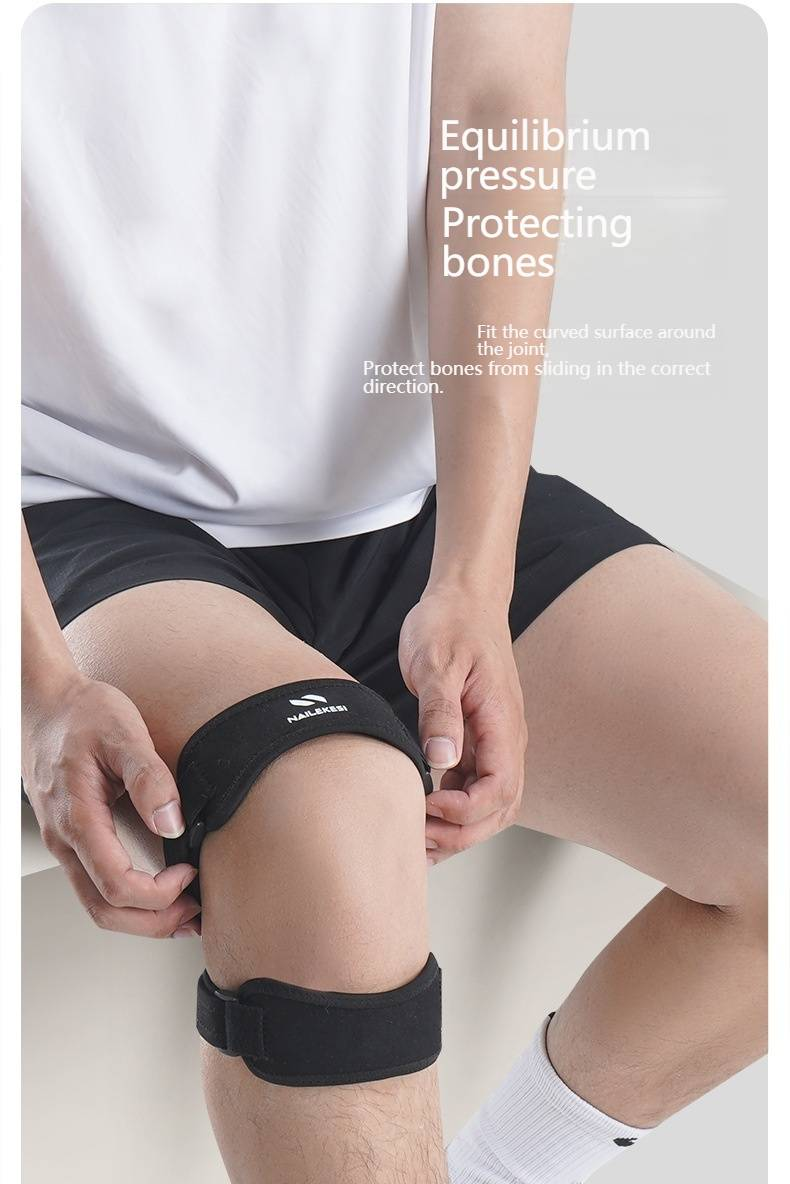 Professional Knee Support Brace For Running, Basketball & Sports – Breathable Compression Sleeve With Patella Stabilizer – Unisex Design_voghion.com
